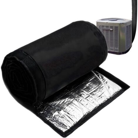 Pair Gaine Isolante Pour Tubes En Cuivre - Manchon de Protection Réducteur de Chaleur - Couverture Antipoussière pour Conduits de Ventilation Dortoir Hôtel Bureau