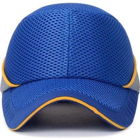 Orange - Casque de protection de sécurité au travail, Casquette anti choc, Coque intérieure dure, Style chape (1/4)