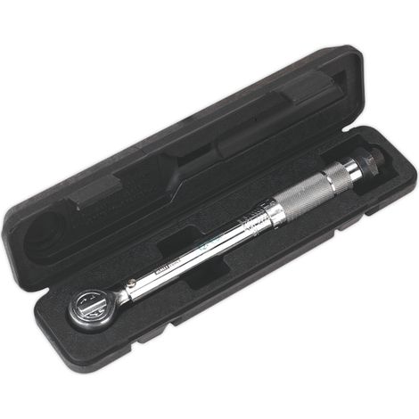 Sealey Torque Wrench 3/8""Sq Drive 19 to 110Nm 14 to 81lb.ft Flip Reverse S0455