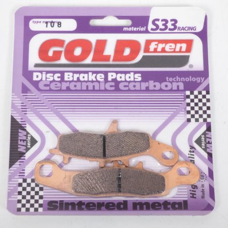 Plaquette de frein Gold Fren pour Moto Kawasaki 80 Kx Petites