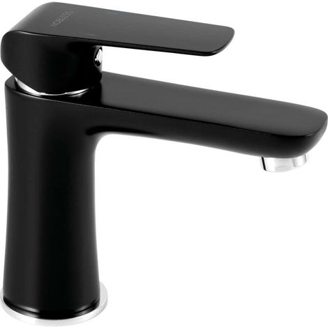 Novaservis Nobless Tina - Miscelatore da lavabo, nero opaco 38001/1,5