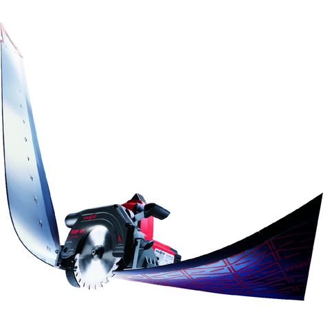 Kreissäge 900W MAFELL Ø 120mm - mit Schiene KSP 40 - Transportkoffer - 915801 (1/5)