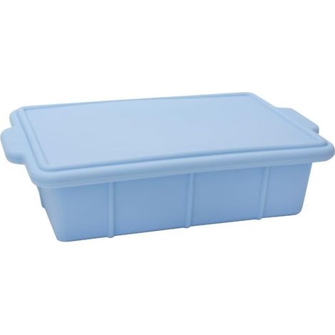 à glaçons en silicone étanche avec couvercles, récipients empilables