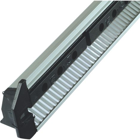 Grille d'entrée d'air autoréglable extérieure 471 aluminium - 15 m³/h - gris clair - 275 x 35 x 20 mm - RENSON (1/5)