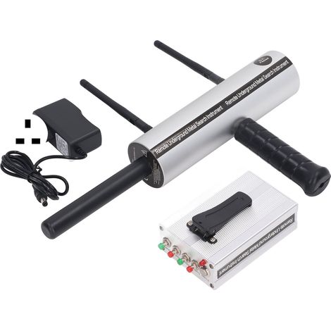 Détecteur de Métaux Professionnel 1000, Portée 20m, Profondeur Maximale, Localisateur d'Or Argent Cuivre, Scanner de Recherche, Alimentation 100-240V avec Prise UK (1/5)