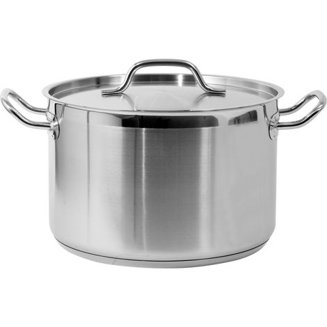 Pentola professionale MEDIUM 28x18cm 11,1 litri con coperchio (1/2)