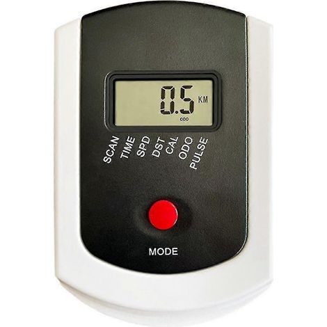 Moniteur de vitesse avec fréquence cardiaque pour vélos stationnaires de fitness, vélo magnétique (1/5)