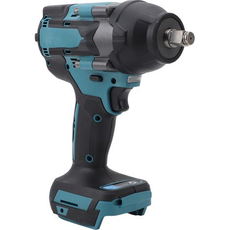 Clé à chocs sans fil avec moteur sans balais, batterie lithium 21 V, gâchette à vitesse variable et éclairage LED (1/5)