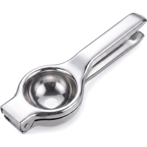 Presse Agrumes, 1 Pièce, Manuel, Alliage de Zinc Inoxydable Effort Réduit, Rendement Jus Élevé, Pour Cuisine Bar Restaurant, Débutants Professionnels