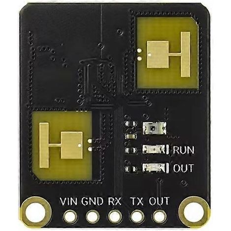 Capteur de présence humaine C4002 à ondes millimétriques, portée de 10 m, avec détection de micromouvements statiques et dynamiques pour Home Assistant et objets connectés. (1/5)