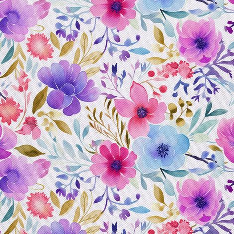 Tela decorativa para exteriores Oxford - Flores - DX2236 (1/5)