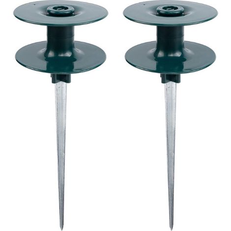 Guides pour Tuyau d'arrosage (Vert) 2pcs (1/5)