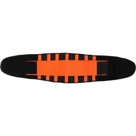 Verstellbarer und atmungsaktiver Lendenstützgürtel, Größe M, orange (1/5)