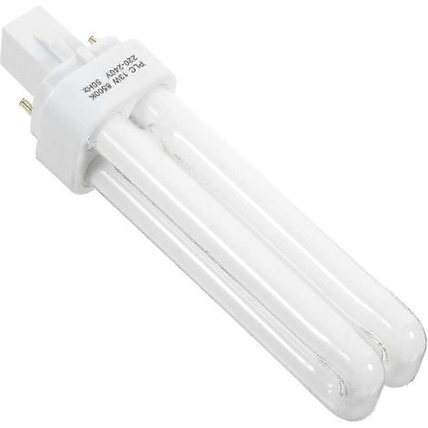 Lot de 4 ampoules LED compactes 13W à prise 2 broches (1/3)