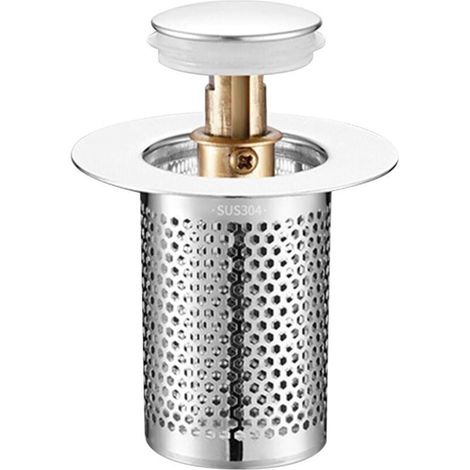 Crépine De Vidange pour L'évier Bouchon De Vidange Salle De Bain Attrape-Cheveux De Douche Crépine De Vidange Anti-Obstruction pour La Maison Toilette Salle De Bain Lavabo Baignoire