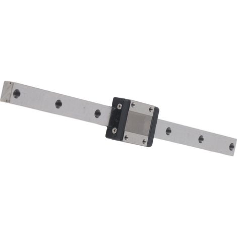 Rail linéaire coulissant MGN15 pour machines industrielles, guidage de précision 250mm.