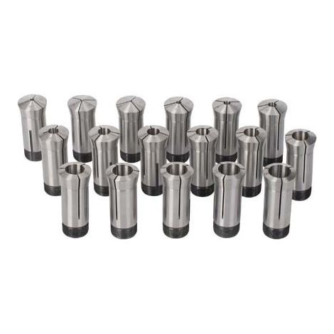 Juego de pinzas 5C, 17 piezas OPTIMUM