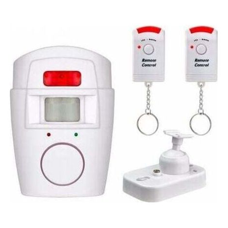 alarme de porte télécommandée, alarme de fenêtre d'alarme de piscine, sirène infrarouge 105dB pour la sécurité à la maison (1/5)