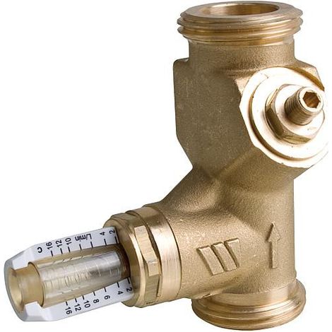 Vanne de régulation de débit WattFlow BP SRV filetage male DN15 1" 2-16 L