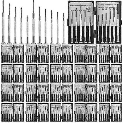 Jeu de 20 mini tournevis de précision, compatible avec la réparation de bijoux, montres, lunettes et appareils électroniques. (1/5)