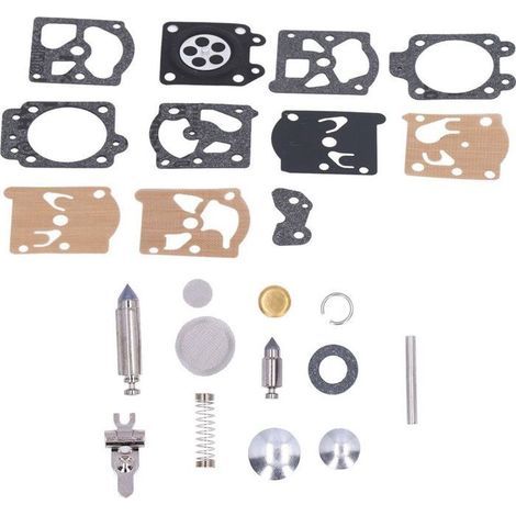 Kit de réparation de reconstruction de carburateur, tronçonneuse de jardin pour Walbro K20 WA WT, 2 jeux (1/5)