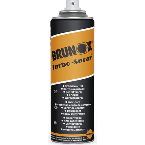 Spray lubrificante brunox Turbo Spray 300 ml multifunzione (1/3)