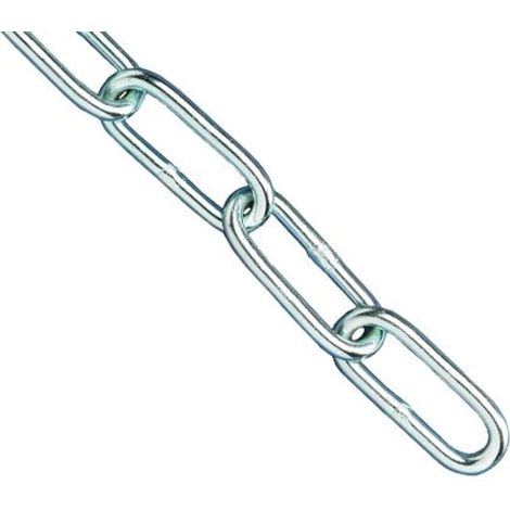 Faithfull - Catena zincata, 4 mm x 2,5 m