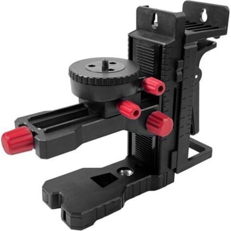 Support Réglable pour Laser Lignes Croisées, Pied Rotatif Magnétique Multifonctionnel avec Clip Ajustable, Alternative 1/4"tcvars[