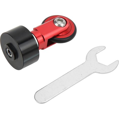 Tige de selle télescopique Litepro avec roue de transport CNC, tube de selle pliant pour vélo, accessoire voyage, rouge (1/5)