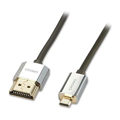 Cavo HDMI Lindy Cromo Slim ad alta velocità, 0,5 m, 41680 (1/5)