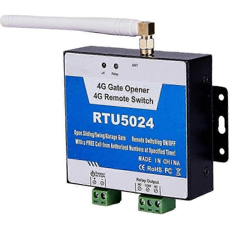 RTU5024 GSM-Toröffner, automatischer Torzugangscontroller, 4G-GSM-Toröffner, kostenlose Telefonverbindung, Garagentorfernbedienung (1/5)