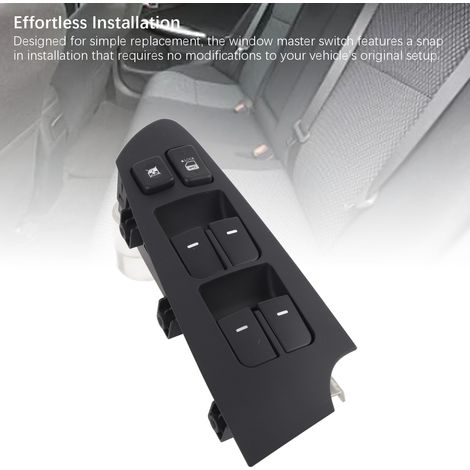 Ersatz-Fensterheberschalter Fahrerseite für Ford Forte Cerato 2009-2013, Master 93570-1M100WK - Garantierte Kompatibilität (1/5)