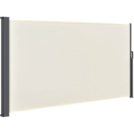Tenda laterale Dubai Beige 300 x 200 cm Schermo privacy estensibile per giardino e patio (1/2)