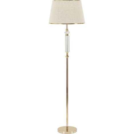 Lampadaire Design en Métal "Praga" 165cm Or