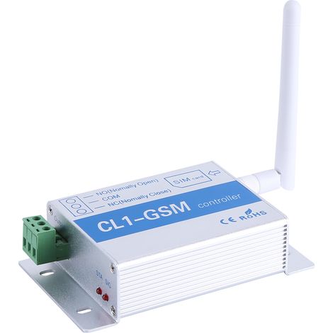Télérupteur GSM Sans Fil CL1-GSM, Contrôleur Domotique par SMS, Interrupteur Intelligent pour Maison, Commande à Distance (1/5)