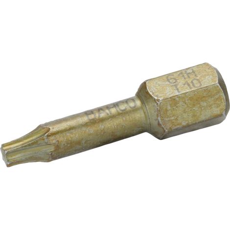 Bahco 1/4 Extra-harte Torsions-Schraubendreher Bits für TORX-T40-Schrauben 25 mm - 5 Stk./Kunststoffbox (1/3)