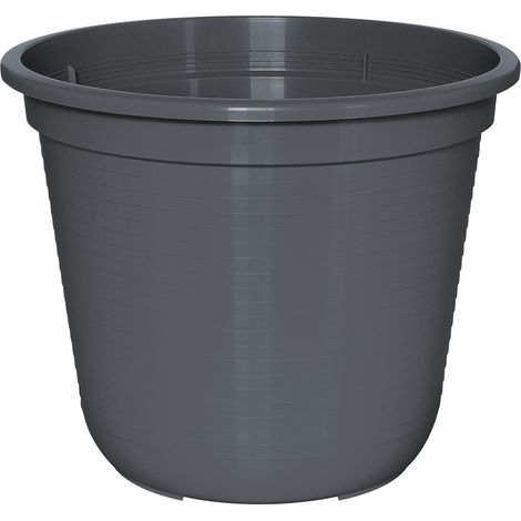 Geli Pflanztopf Standard Ø 45 x 37,5 cm anthrazit Blumentöpfe & Übertöpfe