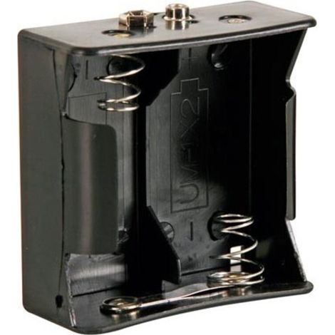 COUPLEURS DE 2 PILES D (LR20). AVEC CONTACTS A PRESSION BH121B RI679 (1/4)