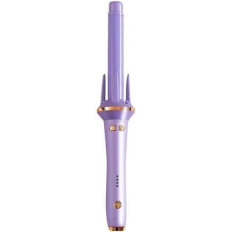 Fer à friser Lazy Wool Curl Big Wave Fer à friser entièrement automatique à ions négatifs Artifact Fer à friser à grand barillet (Couleur : Violet)