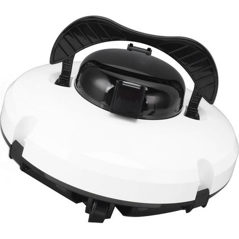 Cordless pool cleaning robot, fully automatic vacuum cleaner, white swimming pool cleaning robot (1/5)