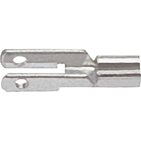 Répartiteur à languette mâle 2.8 x 0.8 mm Klauke 735 180 ° non isolé métal 1 pc(s)
