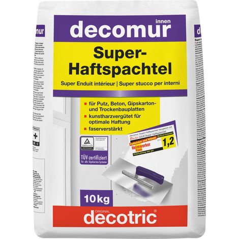 Decotric Decomur Super-Haftspachtel 10 kg Spachtel & Ausgleichsmassen