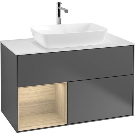 Villeroy & Boch F771PCGK Meuble sous vasque Finion F77 (1/2)
