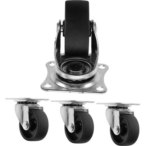 de 4 roulettes de chaise de bureau roulettes de rechange (1/5)