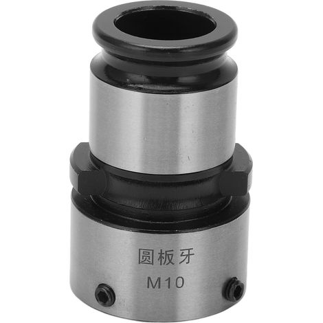 Mandrin à filière rond 31mm diamètre extérieur, acier au carbone, serrage précis, pince de taraudage pour tour, collet de filetage robuste (1/5)