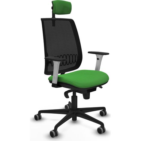 Chaise de bureau piqueras y crespo Alares blanc 120 kg (1/2)
