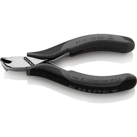 Pince coupante de devant pour l'électronique ESD, 64 32 120 ESD (1/5)