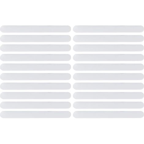 KICHOUSE Bandes et tapis antidérapants auto-adhésifs à forte adhérence en EVA blanc (1/5)