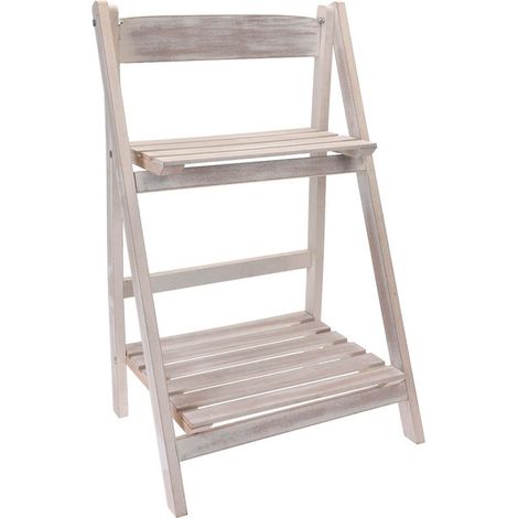 ESTANTERIA MADERA 2 ESTANTES 32X41X67 CM