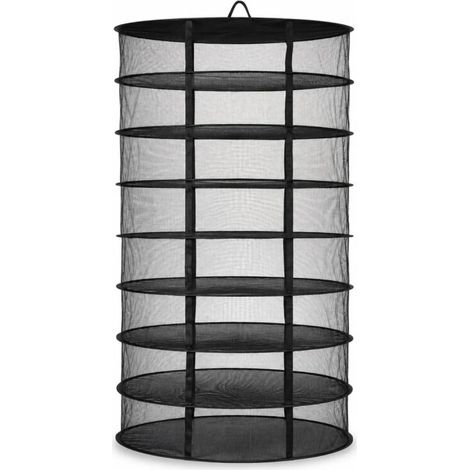 filet de séchage 90 cm 8 Etagen Trocknungsnetz séchage des herbes Pflanzentrocknung (1/5)